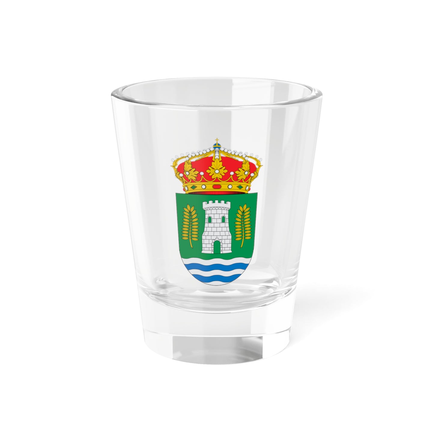 Escudo de Sorvilán (Spain) (Coat of Arms) Shot Glass 1.5oz