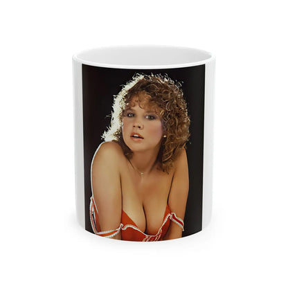 Linda Blair #151 (Vintage Female Icon) White Coffee Mug-11oz-Go Mug Yourself