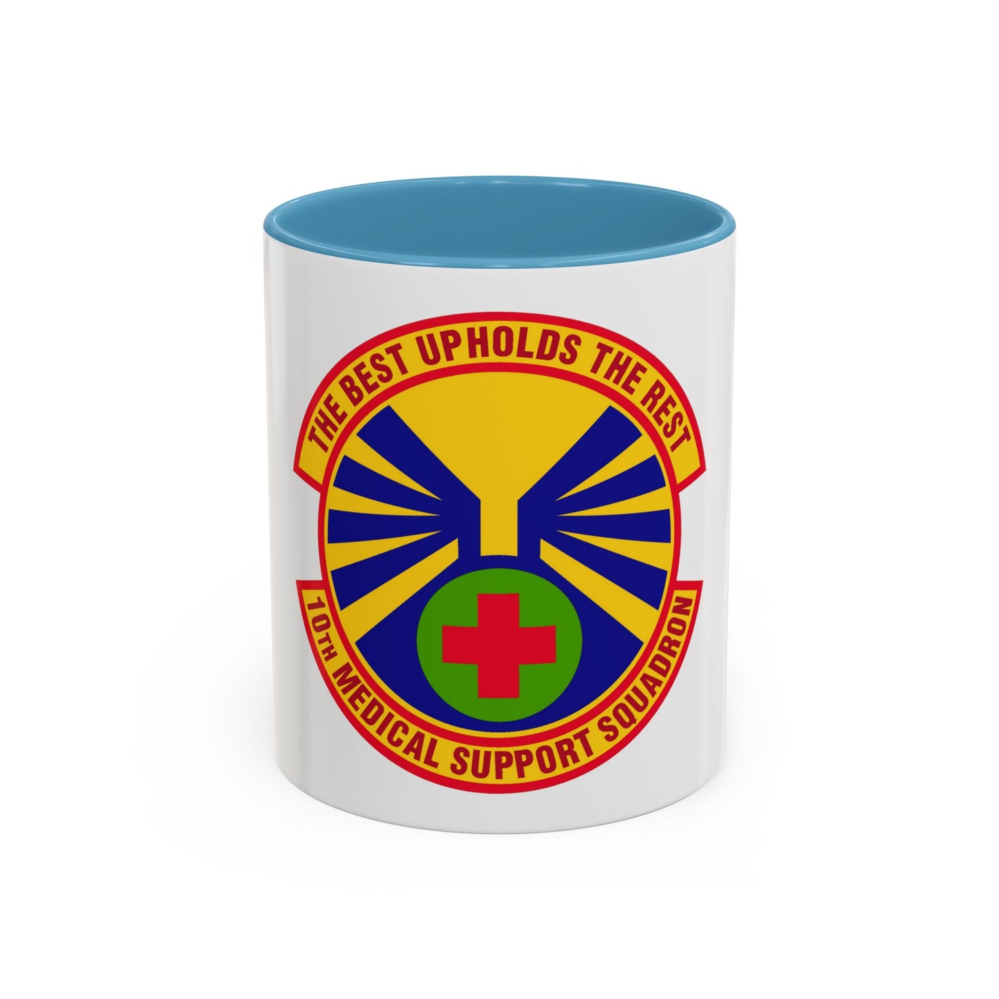 10th Medical Support Squadron (U.S. Air Force) Accent Coffee Mug