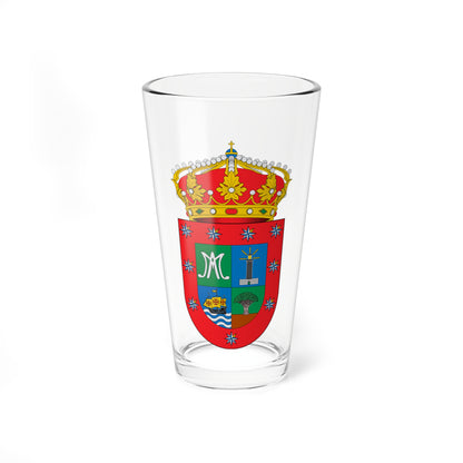 Escudo de Barlovento (Spain) (Coat of Arms) Pint Glass 16oz