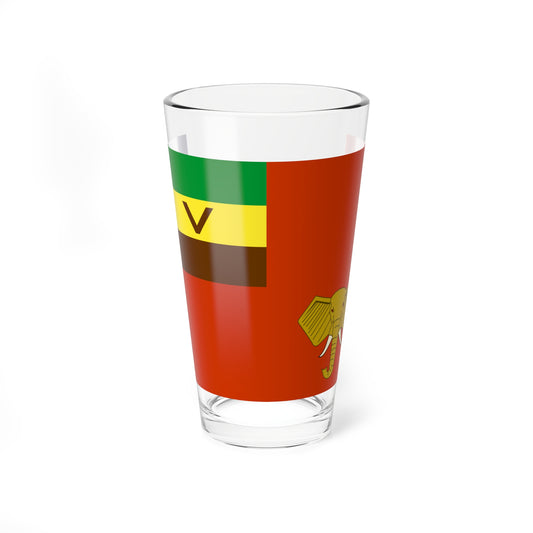 Flag of the Venda Defence Force (South Africa) Pint Glass 16oz