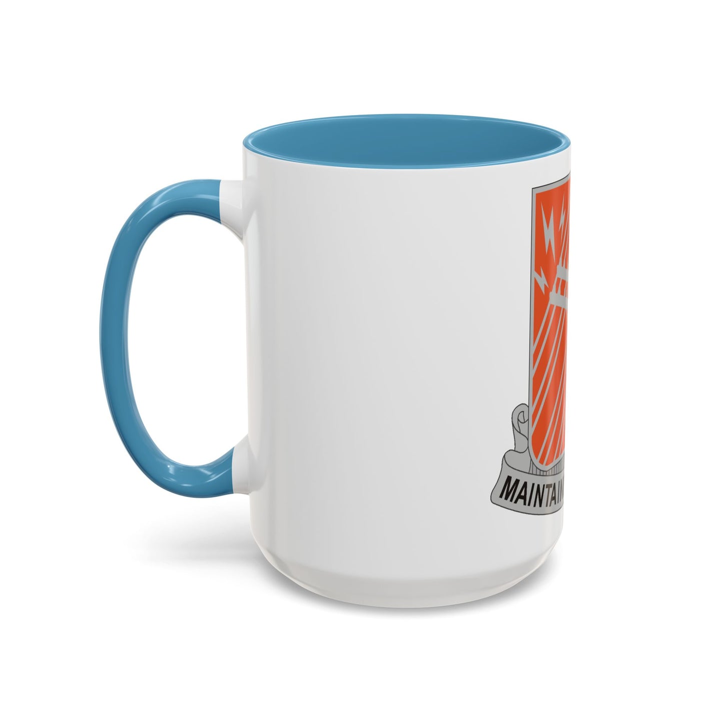 440 Signal Battalion (U.S. Army) Accent Coffee Mug