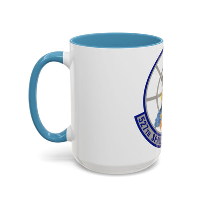 527th Space Aggressor Squadron (U.S. Air Force) Accent Coffee Mug