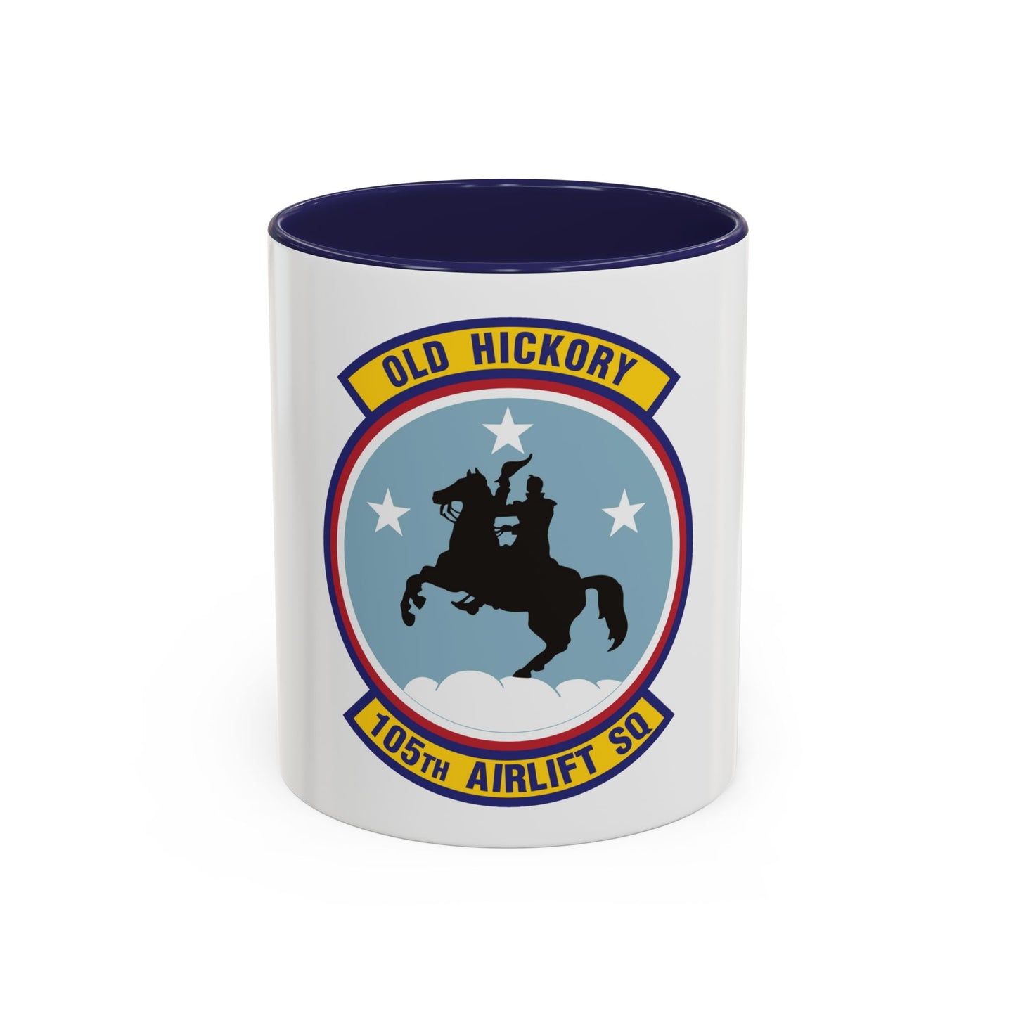 105th Airlift Squadron 2 (U.S. Air Force) Accent Coffee Mug