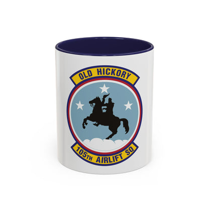 105th Airlift Squadron 2 (U.S. Air Force) Accent Coffee Mug