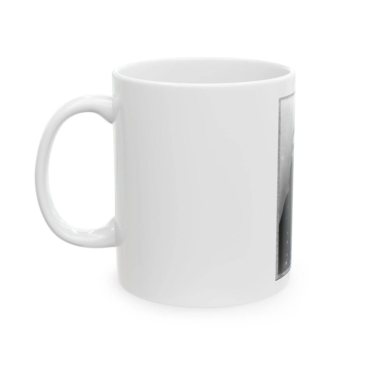 Thomas K. Smith, Half-Length Portrait, Facing Left (U.S. Civil War) White Coffee Mug