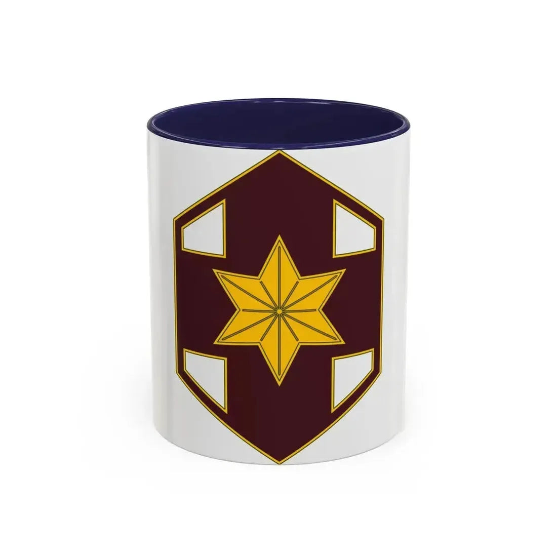 804 Medical Brigade 2 (U.S. Army) Accent Coffee Mug 11oz Navy - Go Mug Yourself