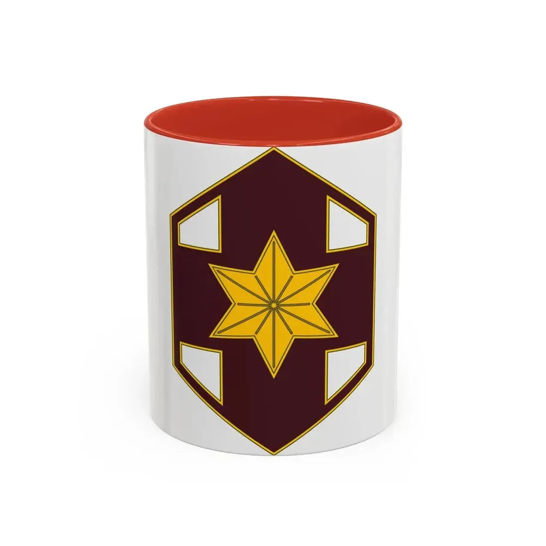 804 Medical Brigade 2 (U.S. Army) Accent Coffee Mug 11oz Red - Go Mug Yourself