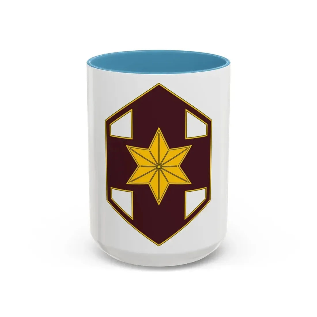 804 Medical Brigade 2 (U.S. Army) Accent Coffee Mug 15oz Light Blue - Go Mug Yourself