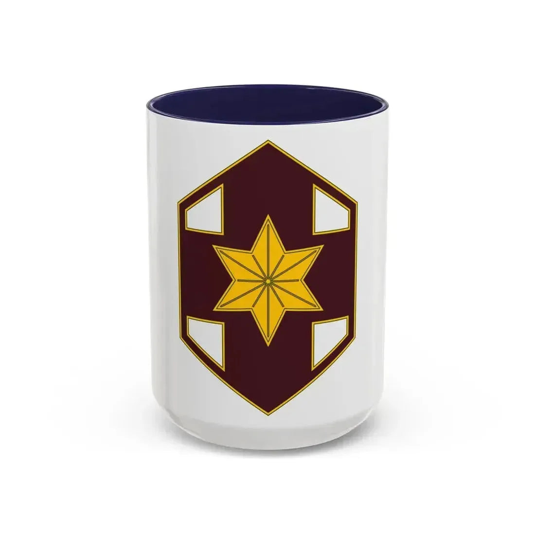 804 Medical Brigade 2 (U.S. Army) Accent Coffee Mug 15oz Navy - Go Mug Yourself