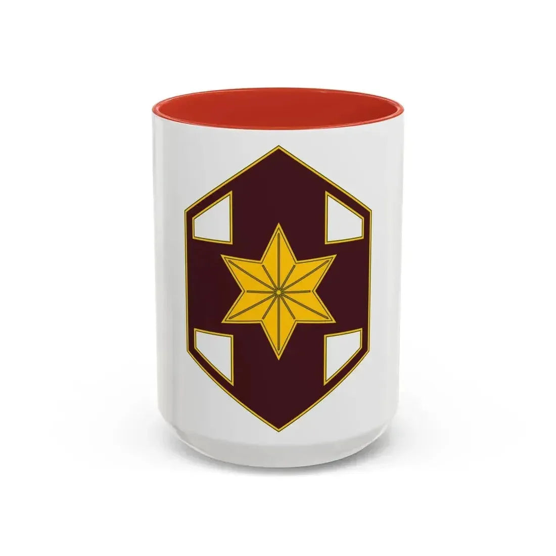 804 Medical Brigade 2 (U.S. Army) Accent Coffee Mug 15oz Red - Go Mug Yourself