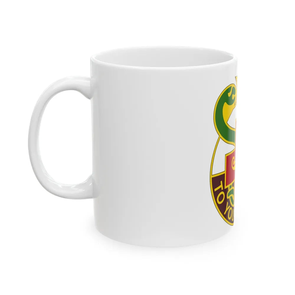 804 Medical Brigade 3 (U.S. Army) White Coffee Mug-Go Mug Yourself