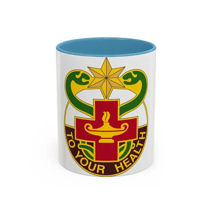 804 Medical Brigade 3 (U.S. Army) Accent Coffee Mug 11oz Light Blue - Go Mug Yourself