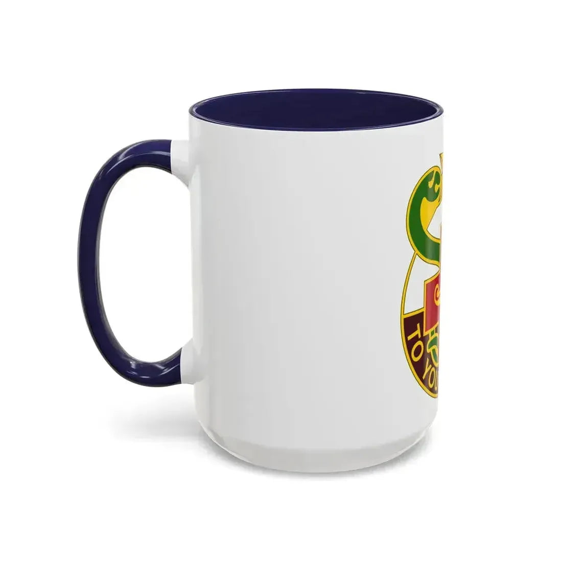 804 Medical Brigade 3 (U.S. Army) Accent Coffee Mug - Go Mug Yourself
