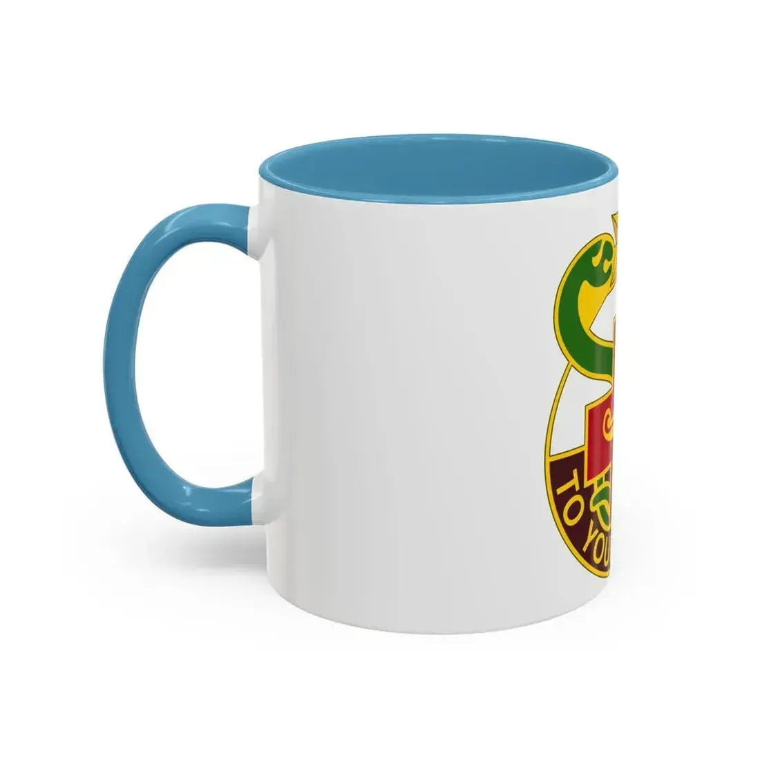 804 Medical Brigade 3 (U.S. Army) Accent Coffee Mug - Go Mug Yourself
