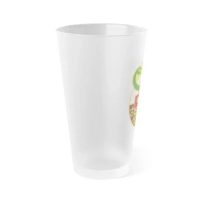 804 Medical Brigade 3 (U.S. Army) Frosted Pint Glass 16oz - Go Mug Yourself