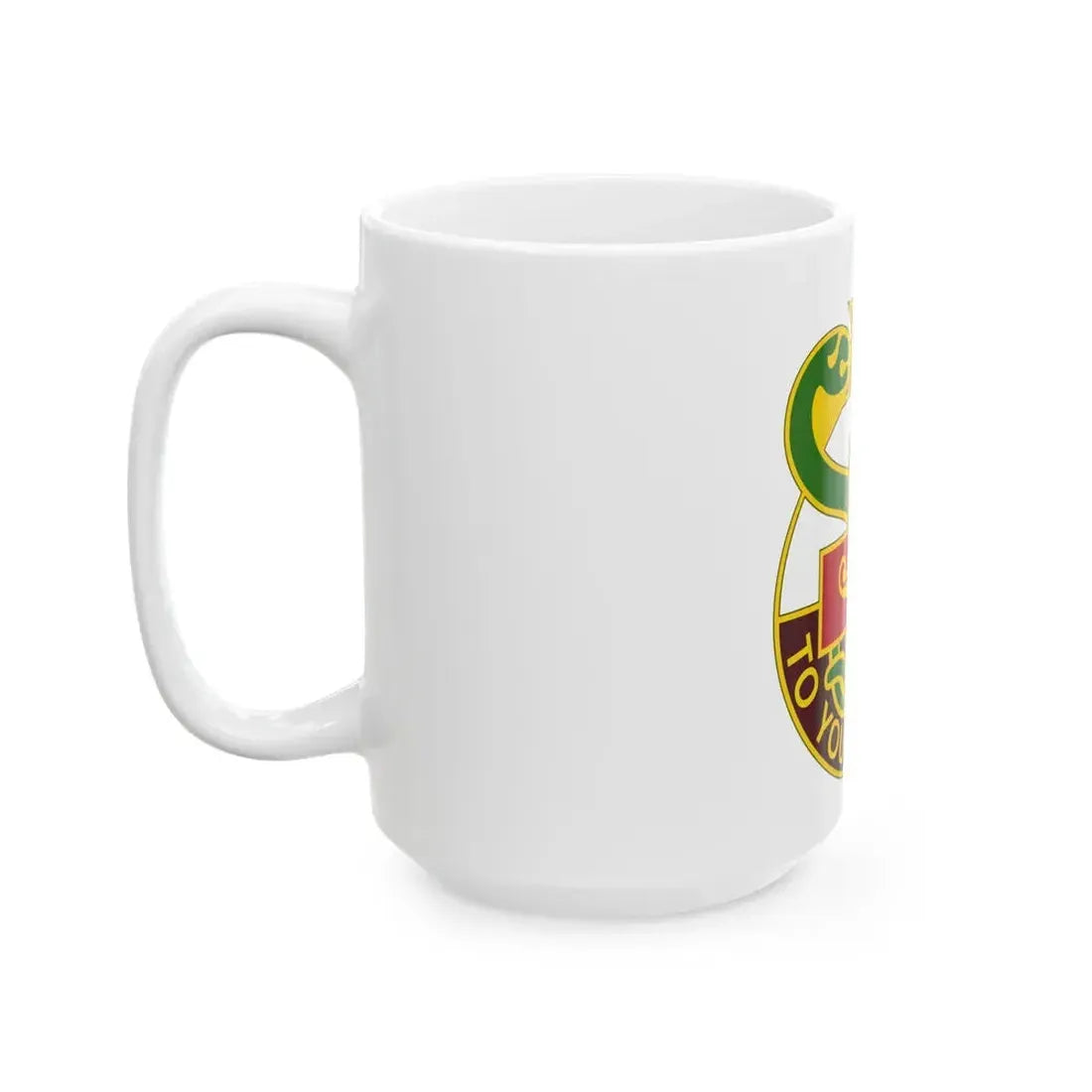 804 Medical Brigade 3 (U.S. Army) White Coffee Mug - Go Mug Yourself