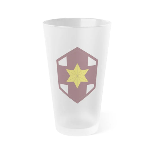 804 Medical Brigade (U.S. Army) Frosted Pint Glass 16oz-Go Mug Yourself