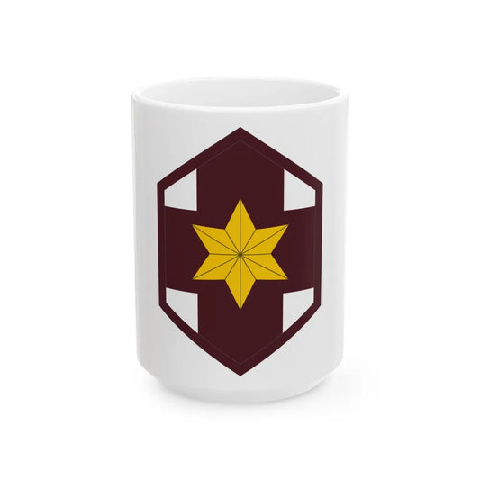 804 Medical Brigade (U.S. Army) White Coffee Mug-15oz-Go Mug Yourself