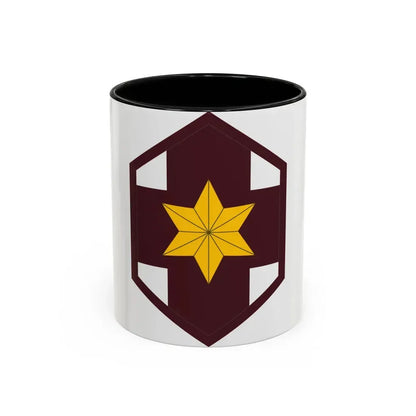 804 Medical Brigade (U.S. Army) Accent Coffee Mug 11oz Black - Go Mug Yourself