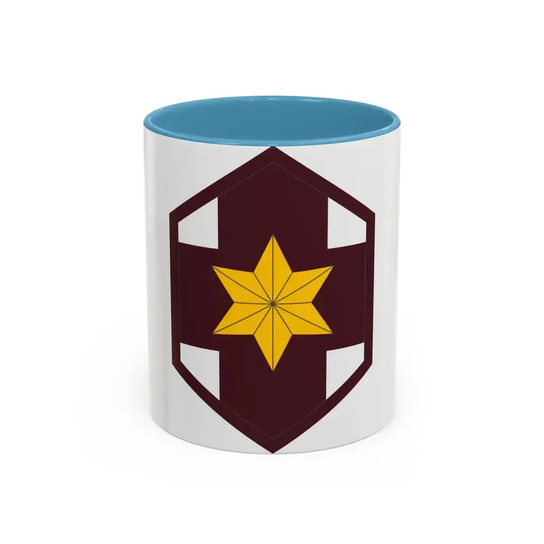 804 Medical Brigade (U.S. Army) Accent Coffee Mug 11oz Light Blue - Go Mug Yourself
