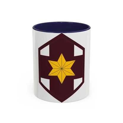 804 Medical Brigade (U.S. Army) Accent Coffee Mug 11oz Navy - Go Mug Yourself