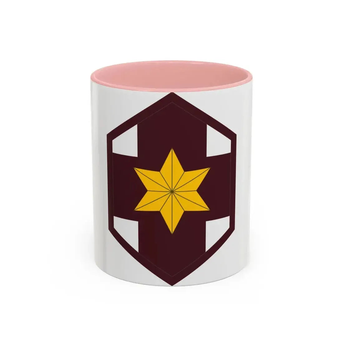 804 Medical Brigade (U.S. Army) Accent Coffee Mug 11oz Pink - Go Mug Yourself