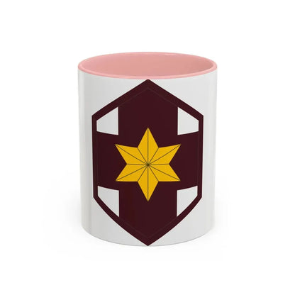 804 Medical Brigade (U.S. Army) Accent Coffee Mug 11oz Pink - Go Mug Yourself