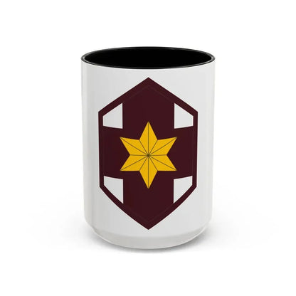 804 Medical Brigade (U.S. Army) Accent Coffee Mug 15oz Black - Go Mug Yourself