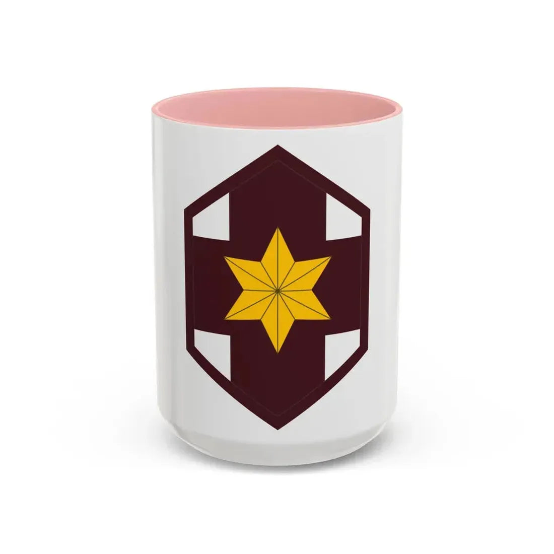 804 Medical Brigade (U.S. Army) Accent Coffee Mug 15oz Pink - Go Mug Yourself