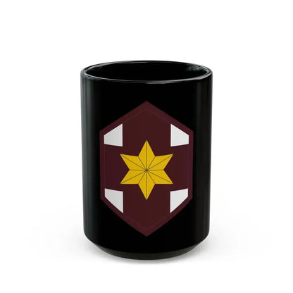 804 Medical Brigade (U.S. Army) Black Coffee Mug 15oz - Go Mug Yourself