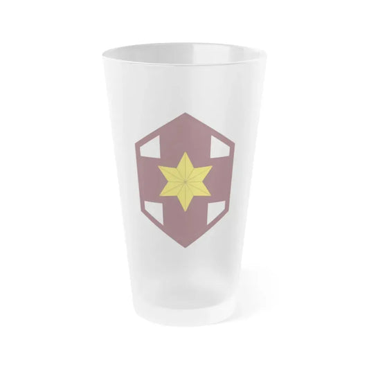 804 Medical Brigade (U.S. Army) Frosted Pint Glass 16oz Default Title - Go Mug Yourself