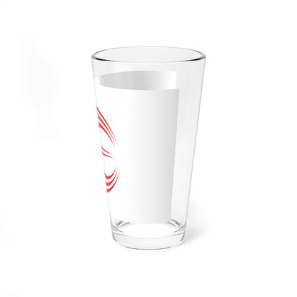 Flag of Oshamanbe Hokkaido (Japan) Pint Glass 16oz