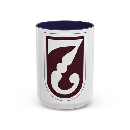 7 Medical Brigade 2 (U.S. Army) Accent Coffee Mug