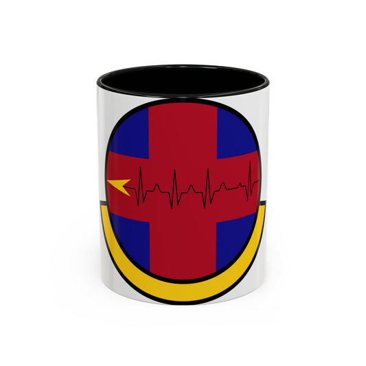 375 Healthcare Operations Squadron AMC (U.S. Air Force) Accent Coffee Mug