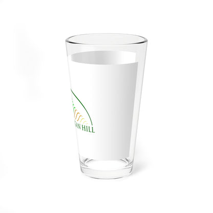 Flag of Morgan Hill California (United States) Pint Glass 16oz