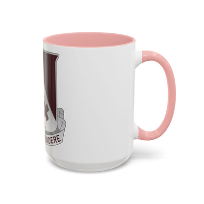 327 Medical Battalion (U.S. Army) Accent Coffee Mug