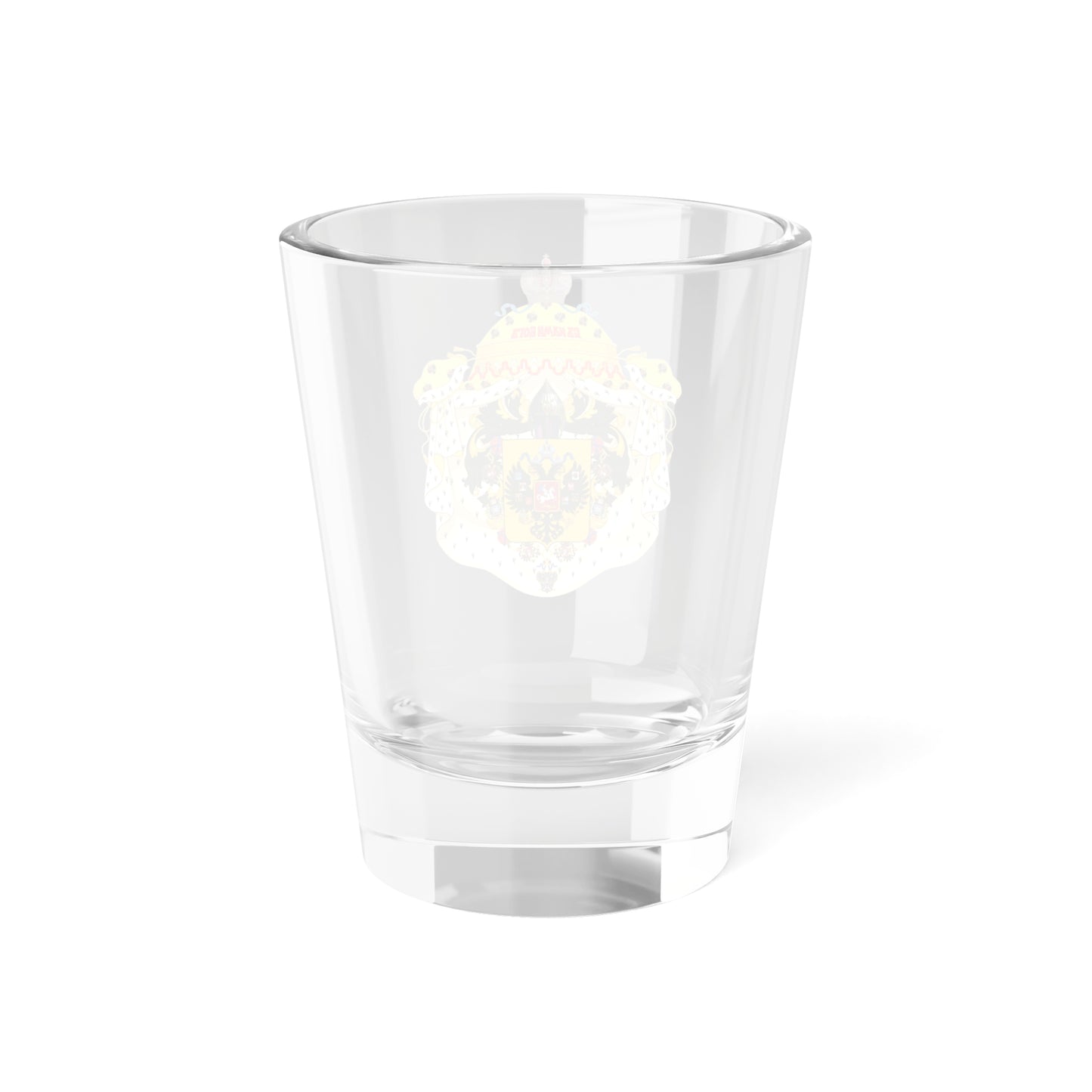 Lesser CoA of the empire of Russia (Russia) (Coat of Arms) Shot Glass 1.5oz