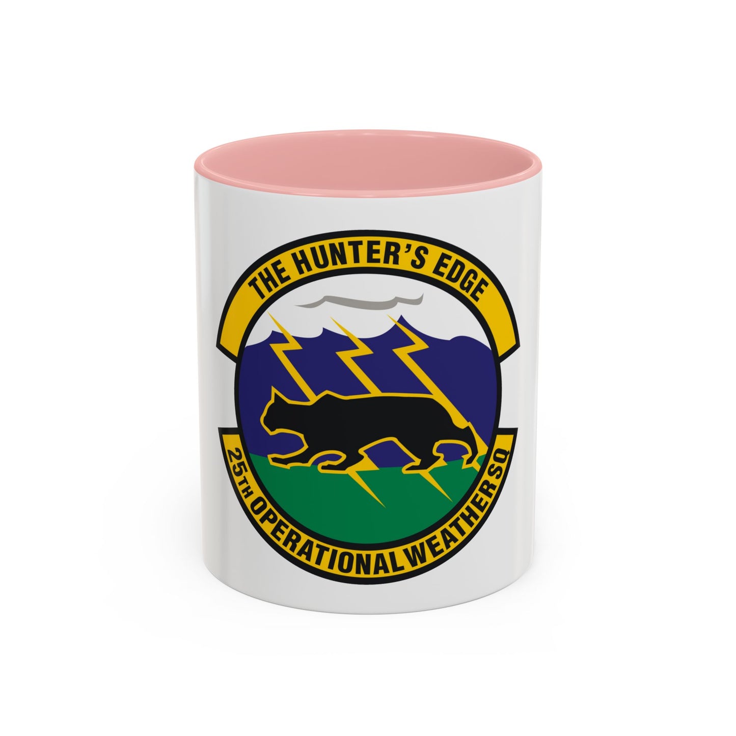 25th Operational Weather Squadron (U.S. Air Force) Accent Coffee Mug