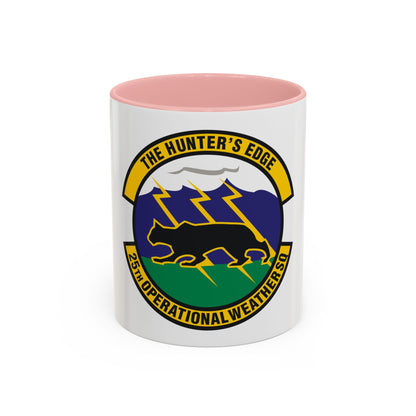 25th Operational Weather Squadron (U.S. Air Force) Accent Coffee Mug
