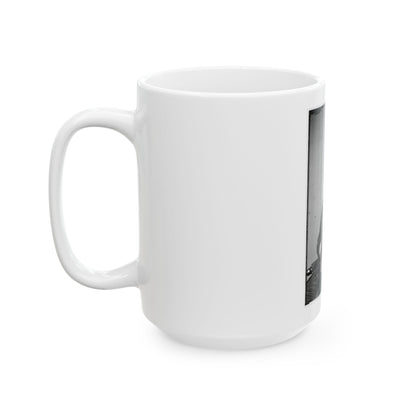 Portrait Of Maj. Gen. William B. Franklin, Officer Of The Federal Army (U.S. Civil War) White Coffee Mug