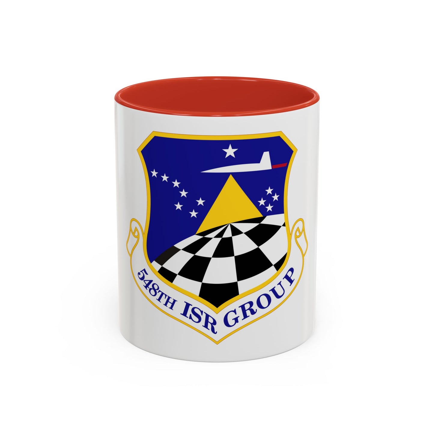 548 Intelligence Surveillance and Reconnaissance Group ACC (U.S. Air Force) Accent Coffee Mug