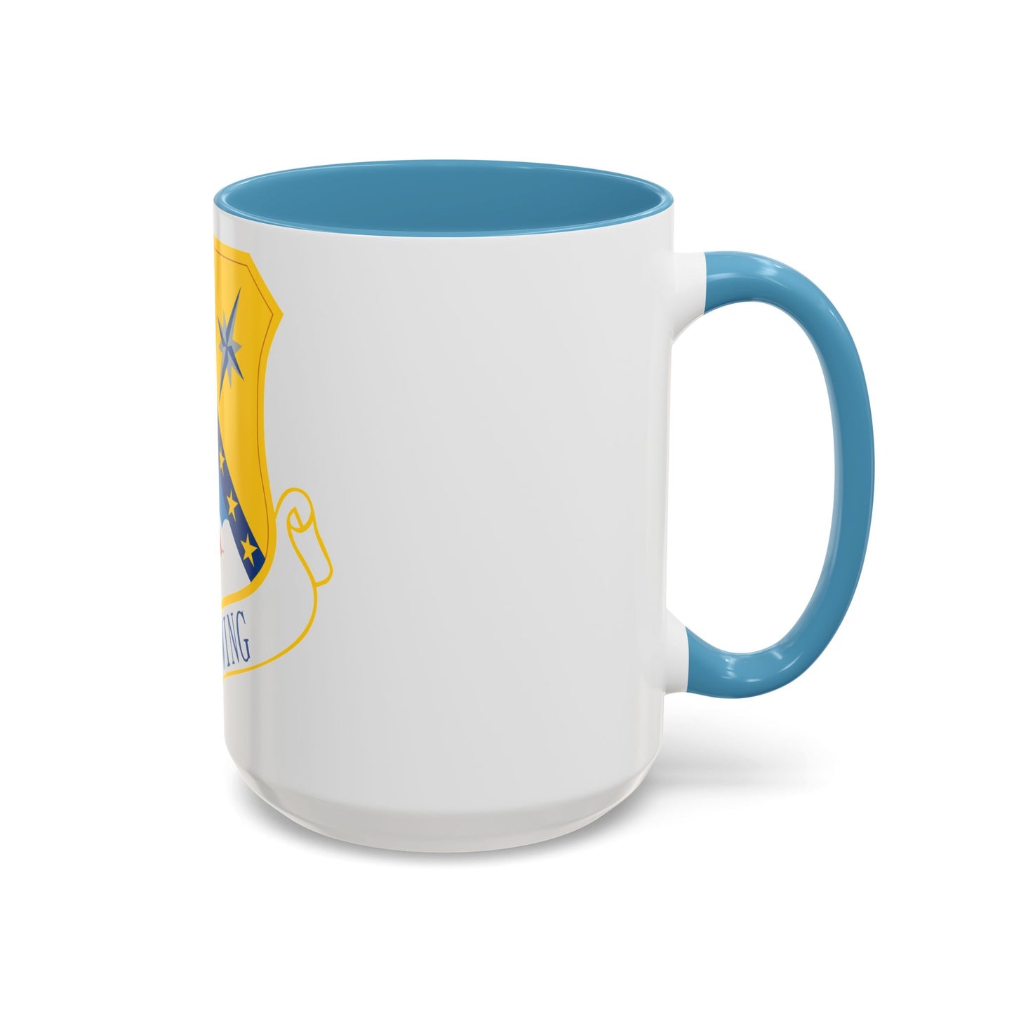 168th Wing emblem (U.S. Air Force) Accent Coffee Mug