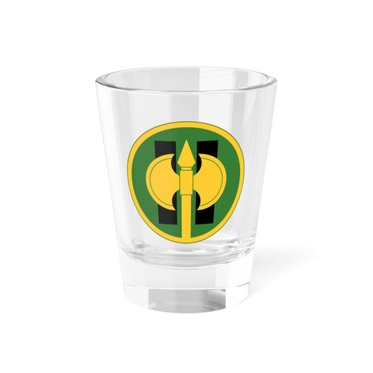 Verre à liqueur de la 11e brigade de police militaire (armée américaine) 1,5 oz