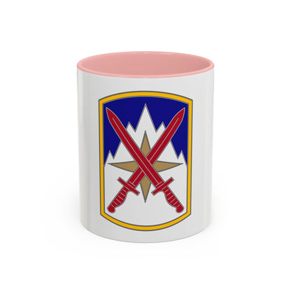 10 Sustainment Brigade (U.S. Army) Accent Coffee Mug