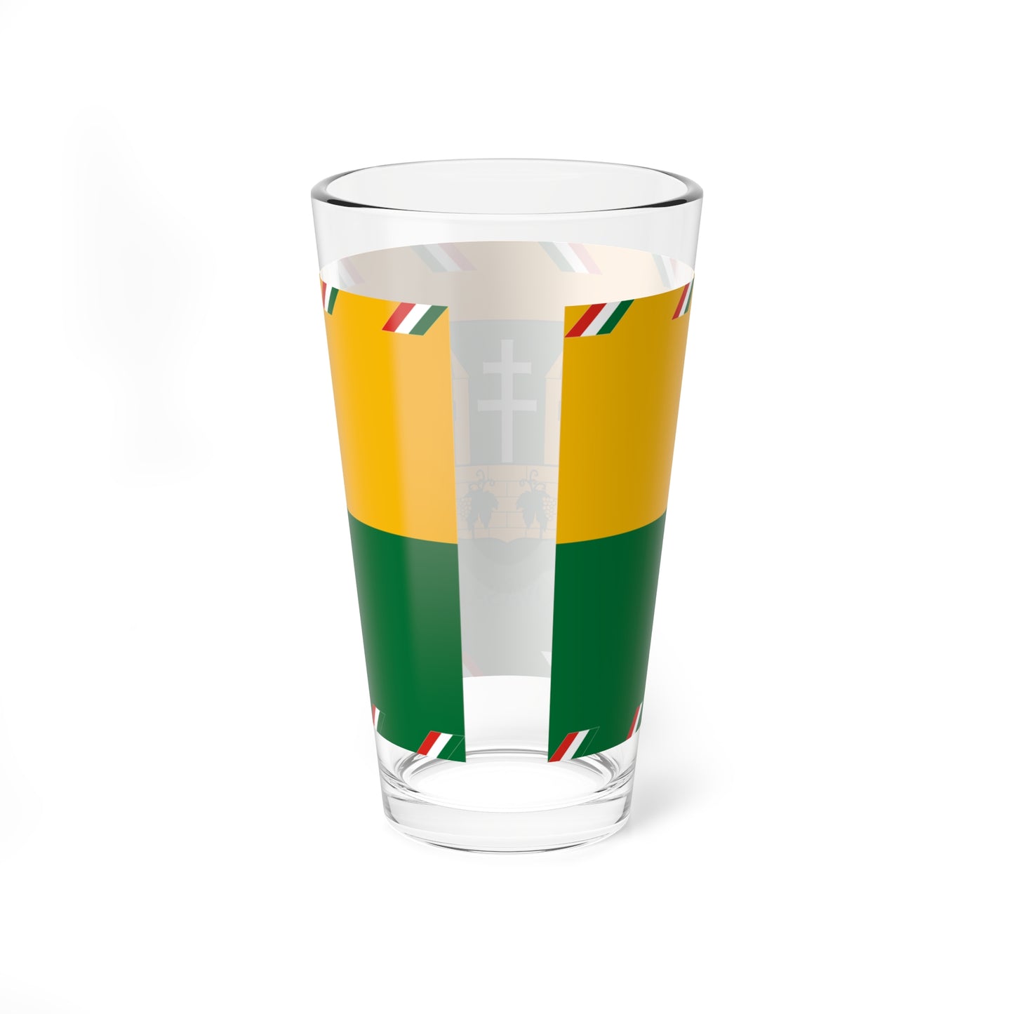 Flag of Somlovasarhely (Hungary) Pint Glass 16oz