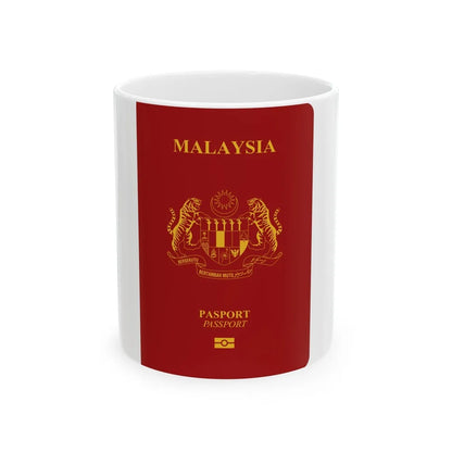 Malaysia Passport - White Coffee Mug-11oz-Go Mug Yourself