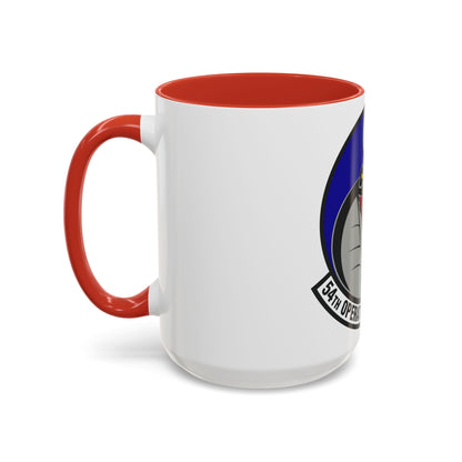 54th Operations Support Squadron (U.S. Air Force) Accent Coffee Mug