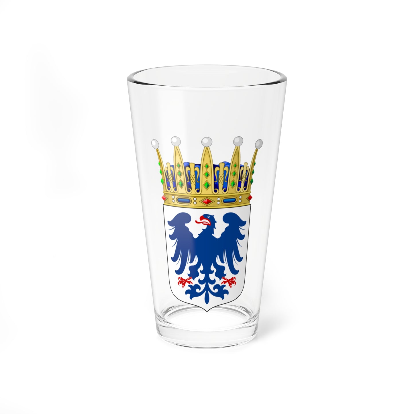 Värmlands vapen crowned (Sweden) (Coat of Arms) Pint Glass 16oz