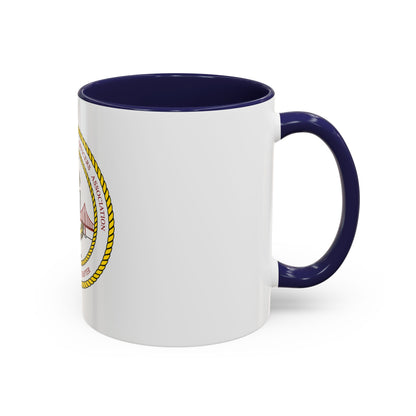 CG CPOA Golden Gate Chapter (U.S. Coast Guard) Accent Coffee Mug